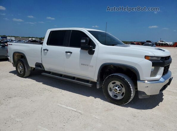 1GC4YLE70MF180021 2021 CHEVROLET SILVERADO White Вид спереду