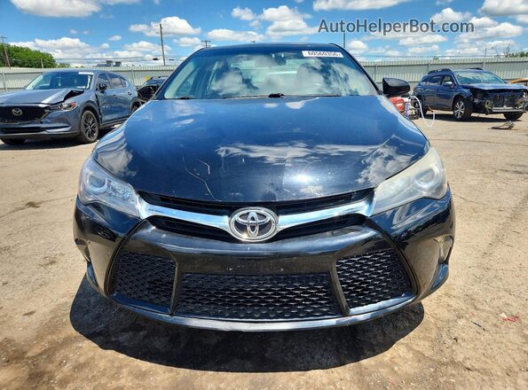 4T1BF1FK3HU812690 2017 TOYOTA CAMRY Black Հետևի տեսք