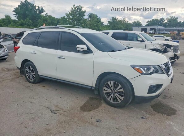 5N1DR2MN2HC635073 2017 NISSAN PATHFINDER White Вид спереду
