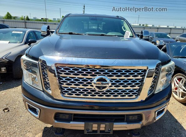1N6BA1F45GN508223 2016 NISSAN TITAN Black Vista trasera