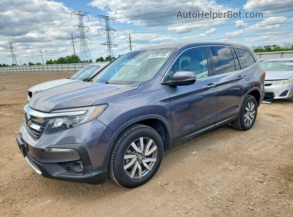 5FNYF6H53KB045801 2019 HONDA PILOT Silver Задня ліва чверть
