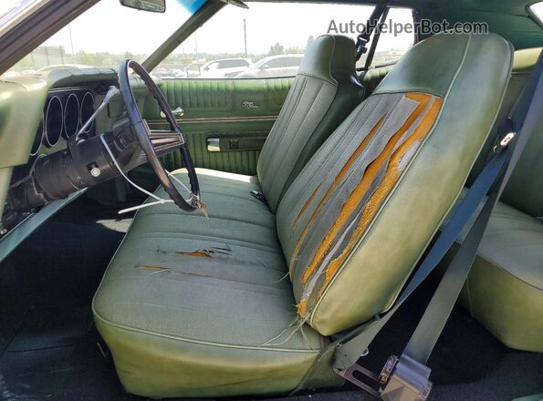 2A30H212457 1972 FORD GRANADA Зеленый Вид салона спереди