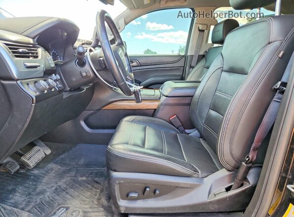 2ATS10018SU291396 2025 GMC YUKON Black წინა სალონის ხედი