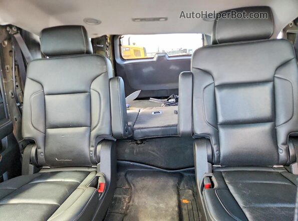 2ATS10018SU291396 2025 GMC YUKON Black უკანა სავარძლების ხედი