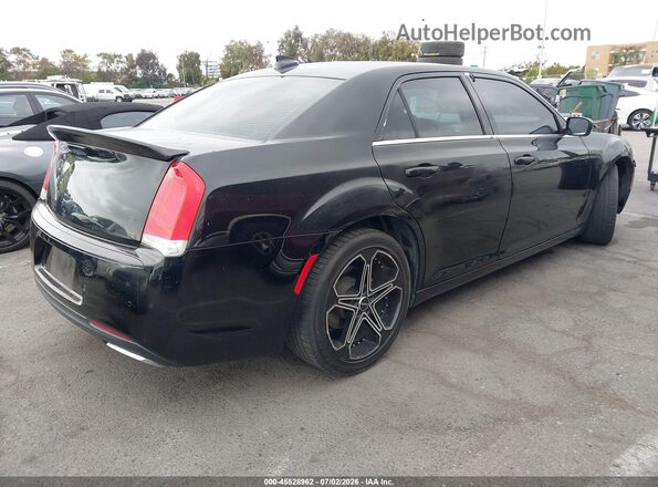 2C3CCAAG0GH142073 2016 CHRYSLER 300 Black Հետևի աջ