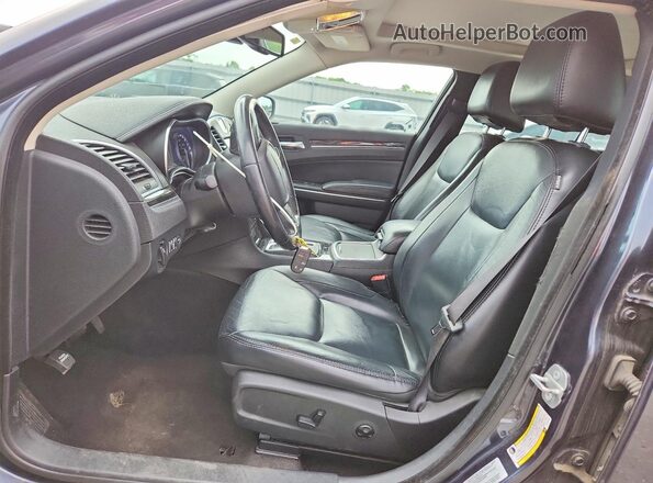 2C3CCAAG0GH151386 2016 CHRYSLER 300 Black Vista interior delantera