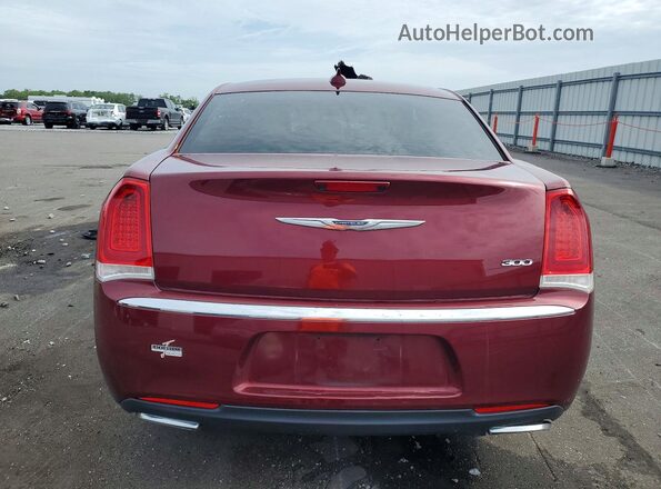 2C3CCAAG0HH506431 2017 CHRYSLER 300 Maroon Հետևի տեսք