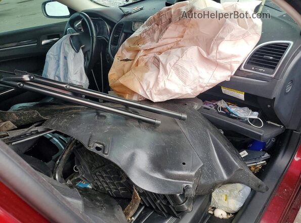 2C3CCAAG0HH506431 2017 CHRYSLER 300 Maroon Առջևի վահանակի տեսք