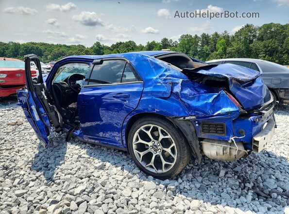 2C3CCAAG1JH275299 2018 CHRYSLER 300 Blue Trasero izquierdo