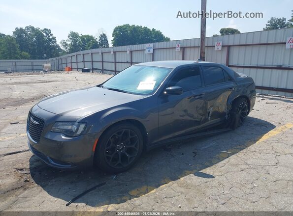 2C3CCAAG1KH746109 2019 CHRYSLER 300 Gray Front left
