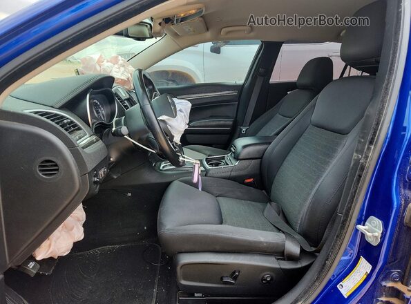 2C3CCAAG1LH189560 2020 CHRYSLER 300 Blue წინა სალონის ხედი