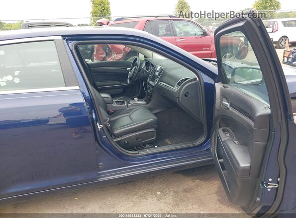 2C3CCAAG2GH268354 2016 CHRYSLER 300 Dark Blue წინა სალონის ხედი