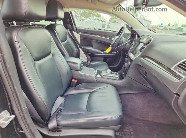 2C3CCAAG2GH288183 2016 CHRYSLER 300 Black Vista interior delantera