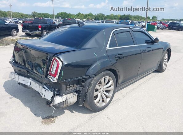 2C3CCAAG2JH154359 2018 CHRYSLER 300 Черный Задняя правая четверть