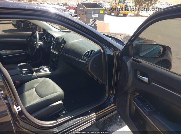 2C3CCAAG2KH654555 2019 CHRYSLER 300 Black წინა სალონის ხედი