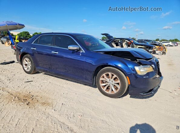 2C3CCAAG3GH216487 2016 CHRYSLER 300 Blue Delantero derecho
