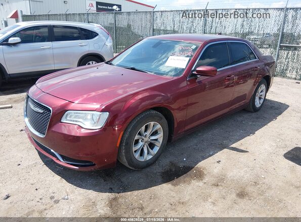 2C3CCAAG4GH229734 2016 CHRYSLER 300 Красный Передняя левая четверть