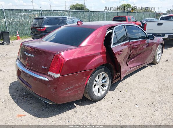 2C3CCAAG4GH229734 2016 CHRYSLER 300 Красный Задняя правая четверть