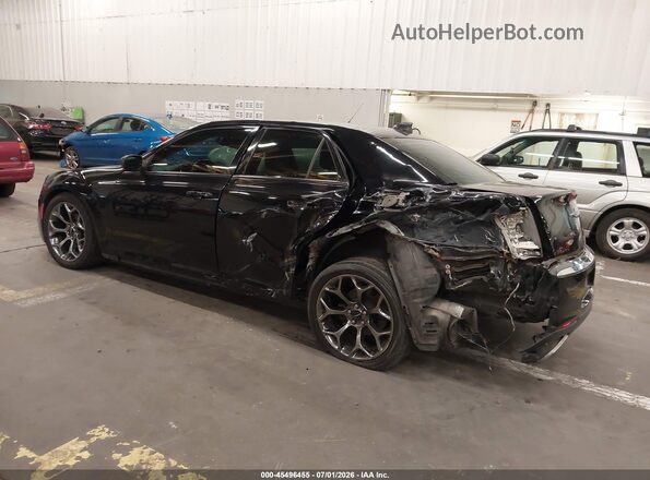 2C3CCAAG4JH275586 2018 CHRYSLER 300 Black უკანა მარცხენა