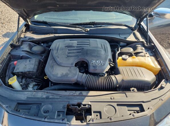 2C3CCAAG4KH746024 2019 CHRYSLER 300 Gray უკანა სალონის ხედი