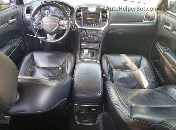 2C3CCAAG5KH738675 2019 CHRYSLER 300 Black წინა პანელის ხედი
