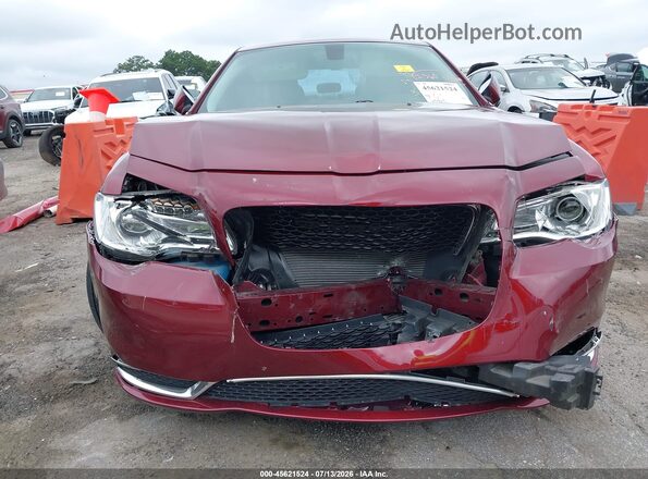 2C3CCAAG6GH348935 2016 CHRYSLER 300 Burgundy ხელსაწყოთა პანელის ხედი