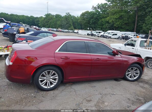 2C3CCAAG6GH348935 2016 CHRYSLER 300 Burgundy უკანა სალონის ხედი