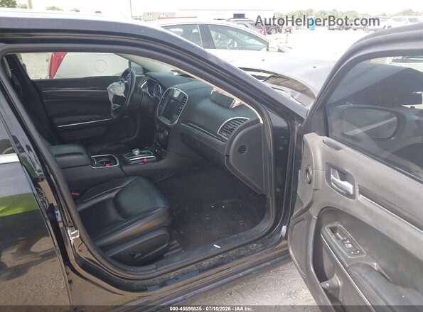 2C3CCAAG6HH506367 2017 CHRYSLER 300 Black წინა სალონის ხედი