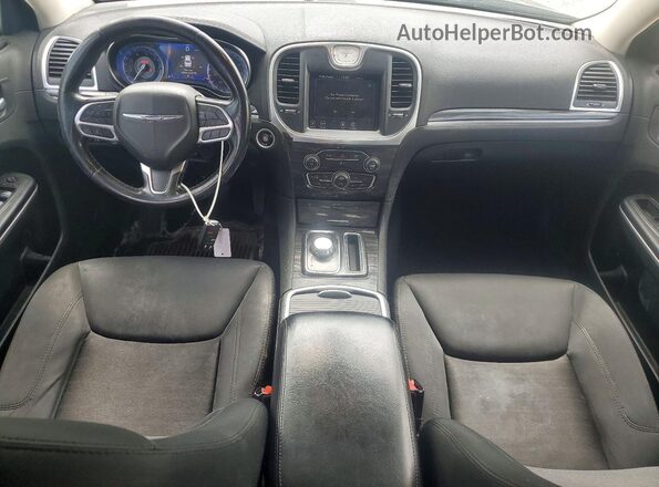 2C3CCAAG6LH120380 2020 CHRYSLER 300 Black Առջևի վահանակի տեսք