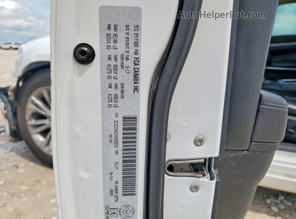 2C3CCAAG7HH585659 2017 CHRYSLER 300 White Widok komory silnika