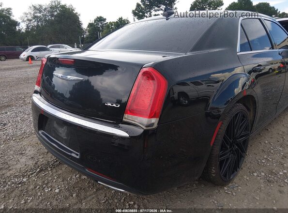 2C3CCAAG8JH209042 2018 CHRYSLER 300 Black Դիմացի տեսք
