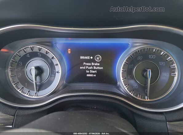 2C3CCAAG8KH601374 2019 CHRYSLER 300 Burgundy Вид задніх сидінь