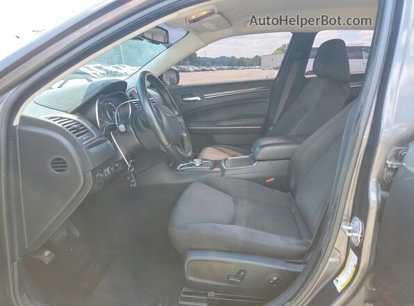 2C3CCAAG8KH610298 2019 CHRYSLER 300 Gray წინა სალონის ხედი