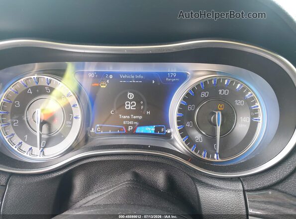 2C3CCAAG9KH590966 2019 CHRYSLER 300 Gray Widok tylnych siedzeń