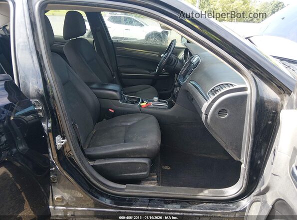 2C3CCAAGXLH233555 2020 CHRYSLER 300 Black Widok wnętrza z przodu