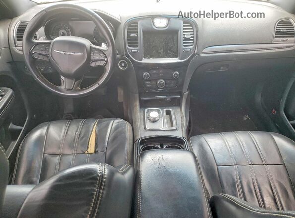 2C3CCABG0GH238476 2016 CHRYSLER 300 Silver Widok deski rozdzielczej