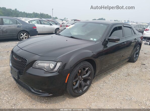 2C3CCABG0NH135264 2022 CHRYSLER 300 Black Przód lewy