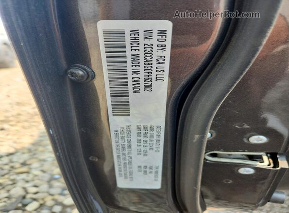 2C3CCABG0PH637002 2023 CHRYSLER 300 Gray Շարժիչի բաժամունքի տեսք