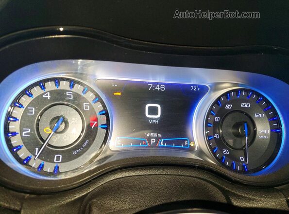 2C3CCABG1KH548466 2019 CHRYSLER 300 Black Vista del cuadro de instrumentos