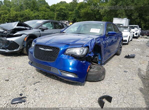 2C3CCABG1KH712492 2019 CHRYSLER 300 Blue Front view