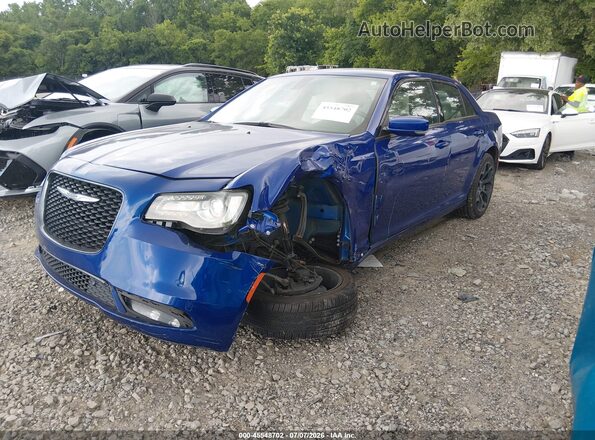 2C3CCABG1KH712492 2019 CHRYSLER 300 Blue Front left