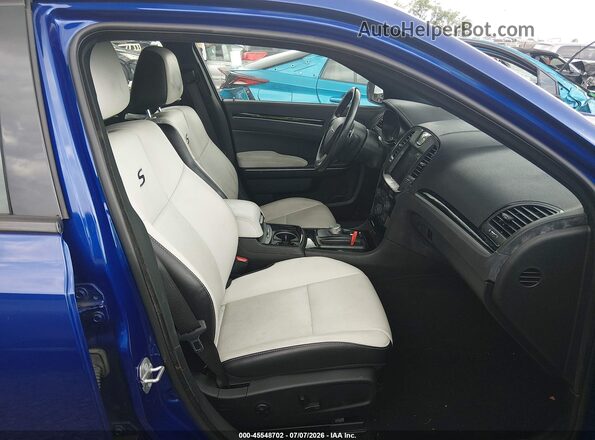 2C3CCABG1KH712492 2019 CHRYSLER 300 Blue Front interior view