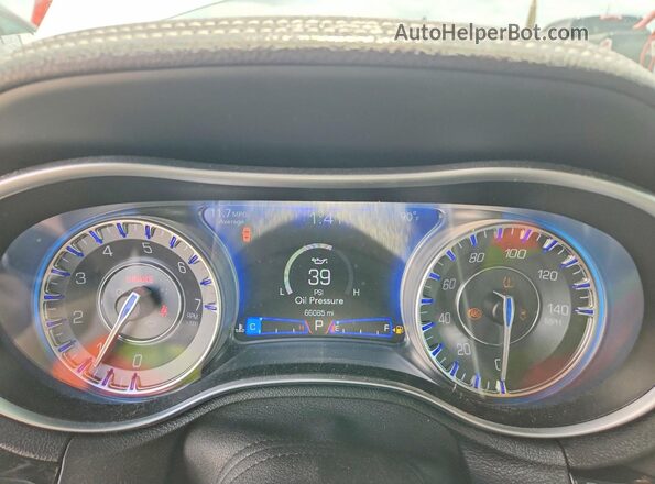 2C3CCABG1MH626330 2021 CHRYSLER 300 White ხელსაწყოთა პანელის ხედი