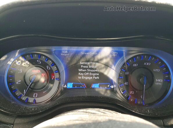 2C3CCABG2KH686520 2019 CHRYSLER 300 Серый Вид щитка приборов