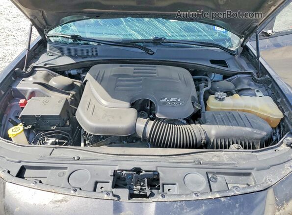 2C3CCABG2KH686520 2019 CHRYSLER 300 Серый Вид задней части салона