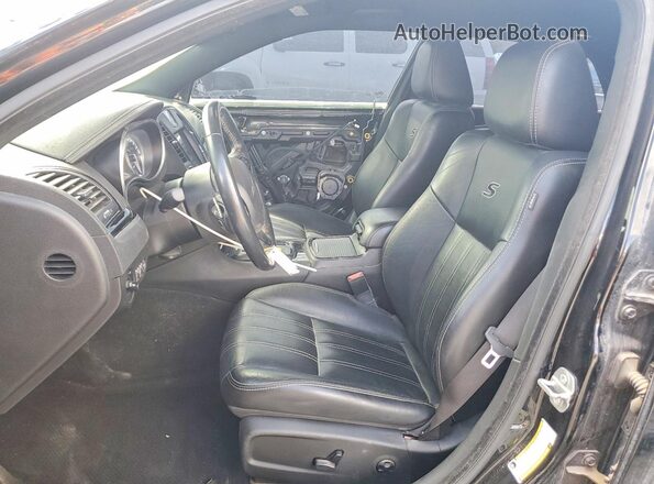 2C3CCABG4MH532975 2021 CHRYSLER 300 Black Front interior view