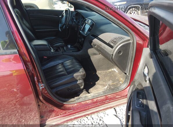 2C3CCABG5KH637974 2019 CHRYSLER 300 Burgundy Front interior view