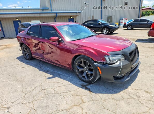 2C3CCABG6MH538163 2021 CHRYSLER 300 Maroon Front right