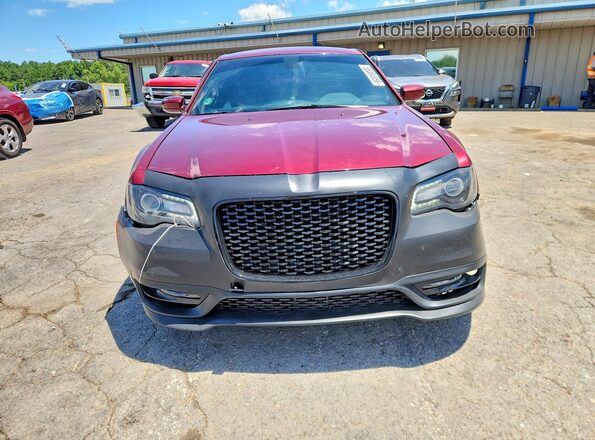 2C3CCABG6MH538163 2021 CHRYSLER 300 Maroon Front view