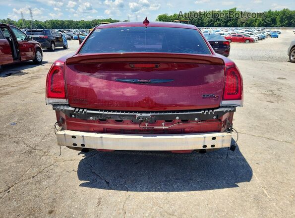 2C3CCABG6MH538163 2021 CHRYSLER 300 Maroon Rear view